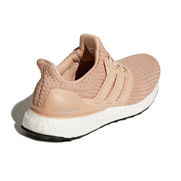 adidas UltraBoost 40 Ash Pearl Tan Khaki White - rear view