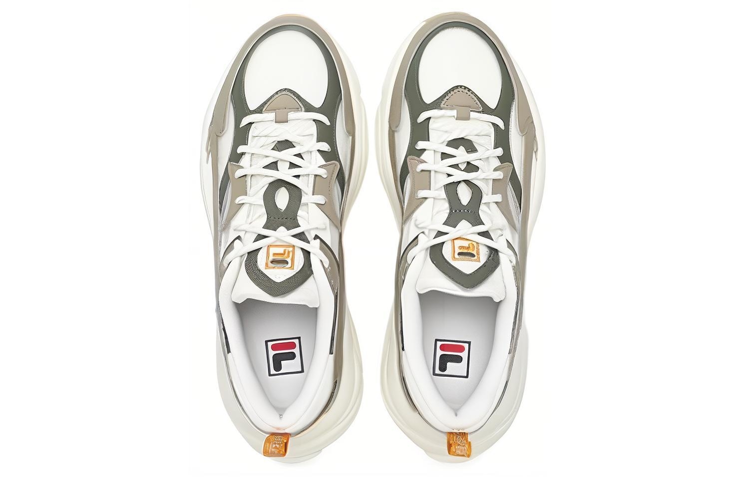 FILA Mars 1S White Green - вид спереди