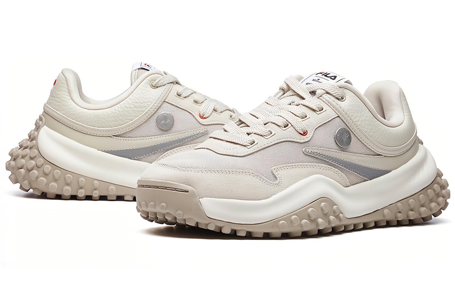 Mihara x FILA T1 Sandshell Color - вид сзади