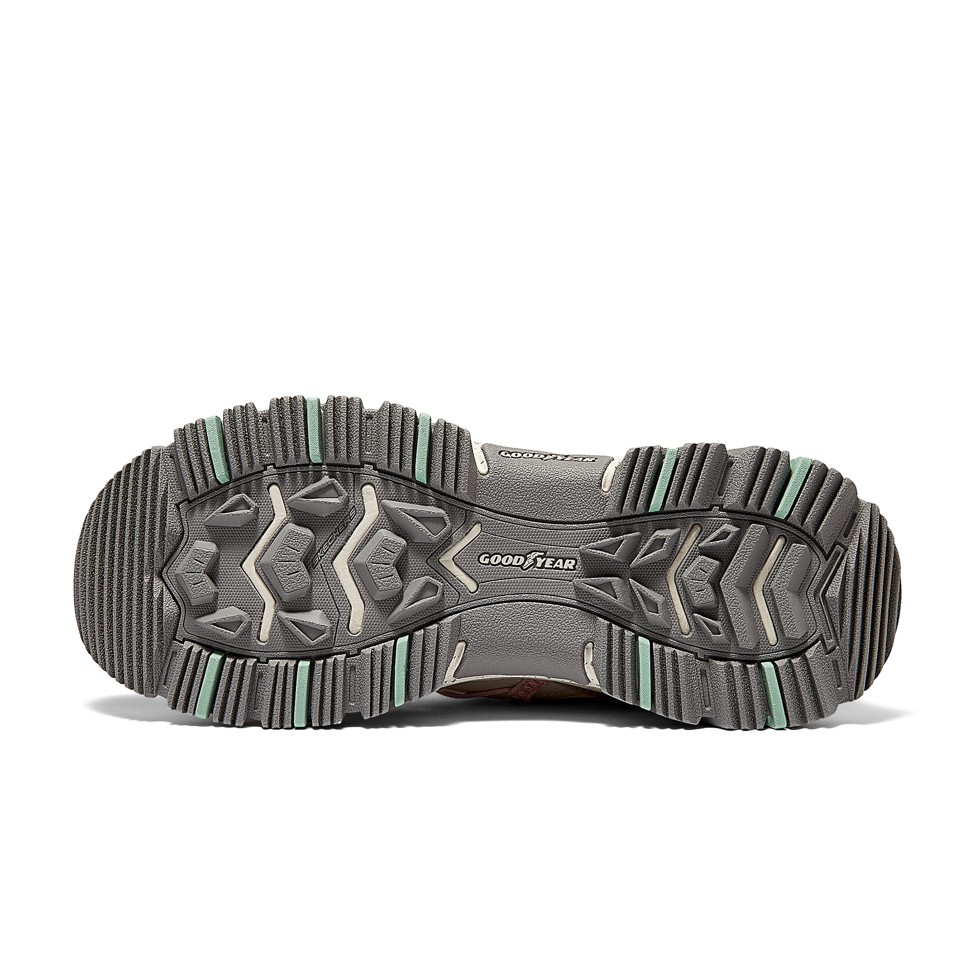 Skechers D'LITES Hiker Height Increasing Gray White - подошва