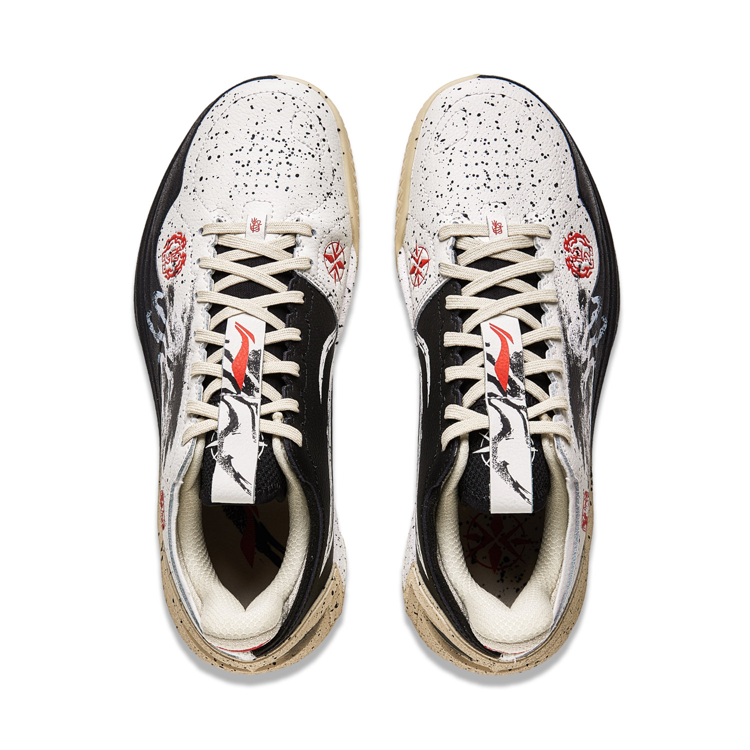 Li-Ning Blade 4V2 Mist White/Black - подошва