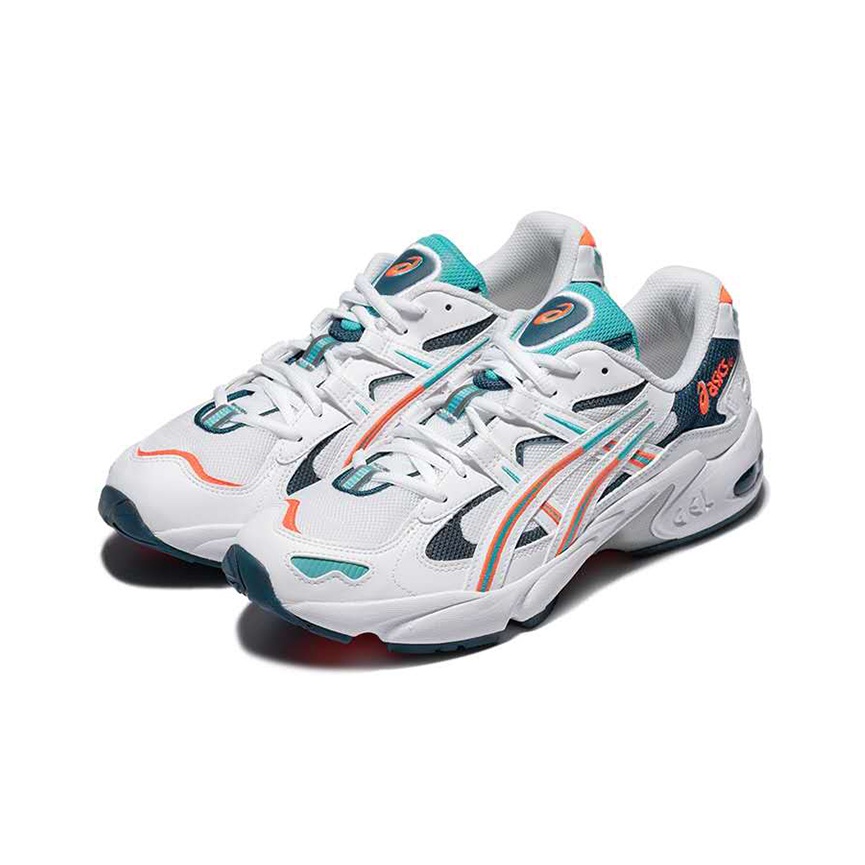 ASICS Gel-Kayano 5 OG 'White Turq Coral' - вид спереди