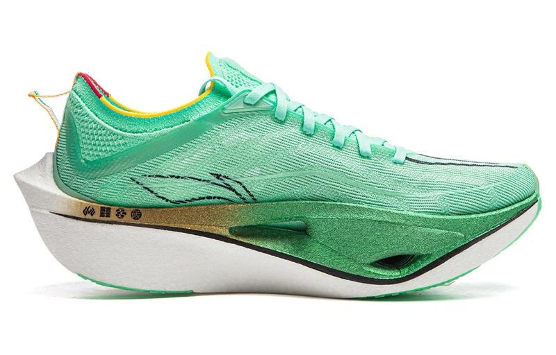 Li-Ning Feidian 4 Ultra Fluorescent Ice Blue - вид с внутренней стороны