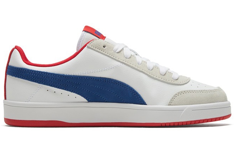 Puma Court Legend White/Blue/Red - вид с внутренней стороны