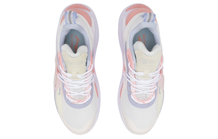 Li-Ning Fire White/Pink - вид сзади
