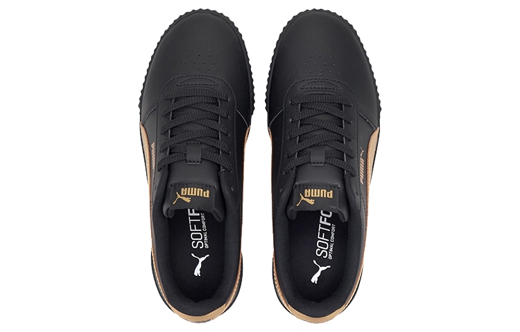 Puma Carina Meta 20 'Black Team Gold' - front view