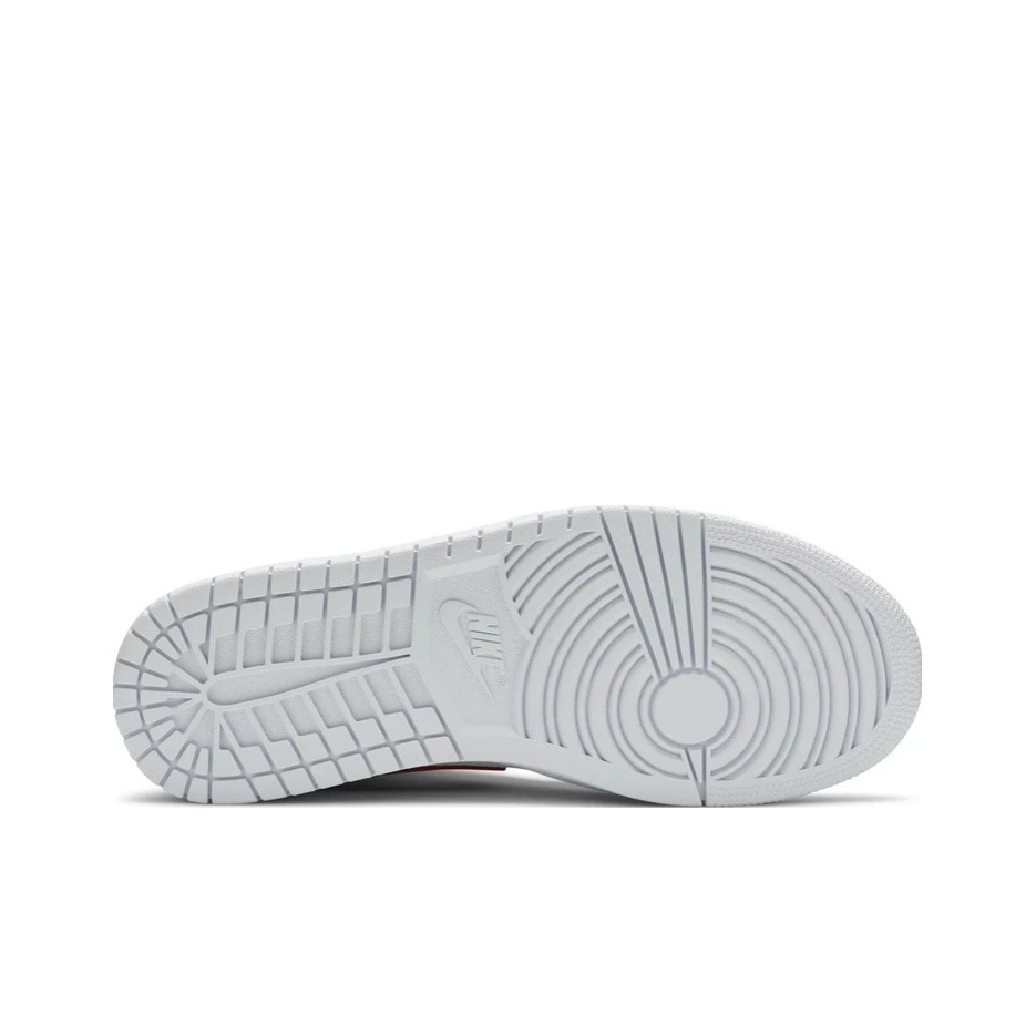 Jordan Air Jordan 1 Mid White University Red - подошва