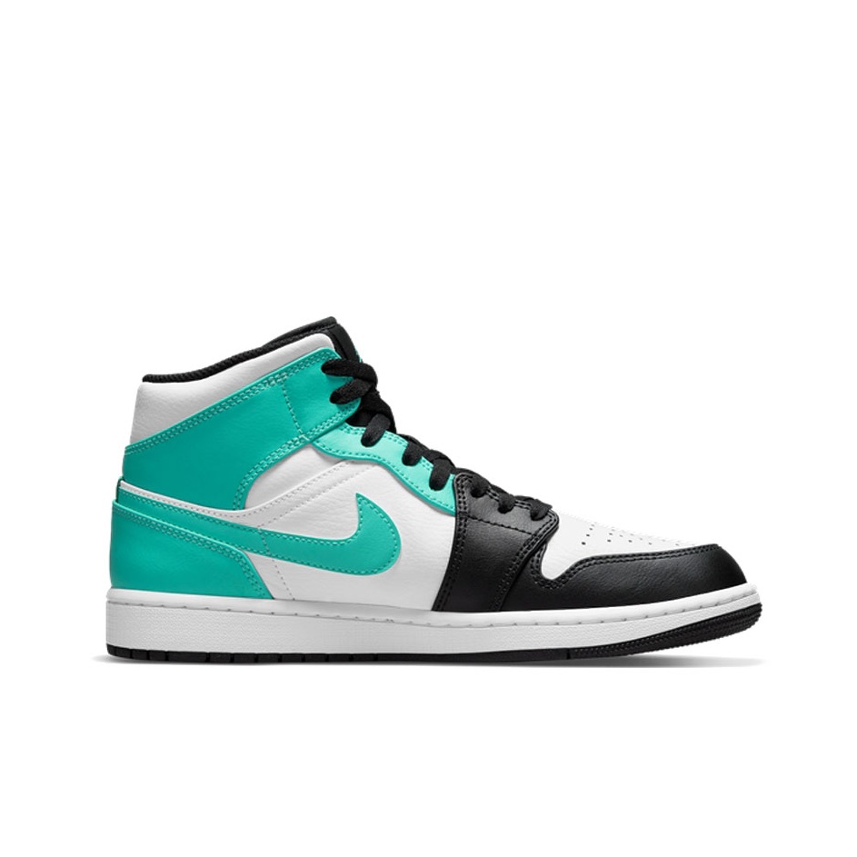 Jordan Air Jordan 1 mid "island green" - вид с внутренней стороны