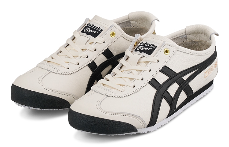 Onitsuka Tiger Mexico 66 Cream Black - вид спереди