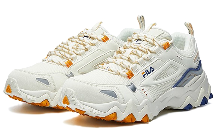 FILA Oakmont Fellow White/Yellow/Blue - вид спереди