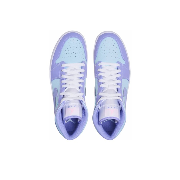 Jordan Air Jordan 1 Mid Purple Pulse - вид спереди