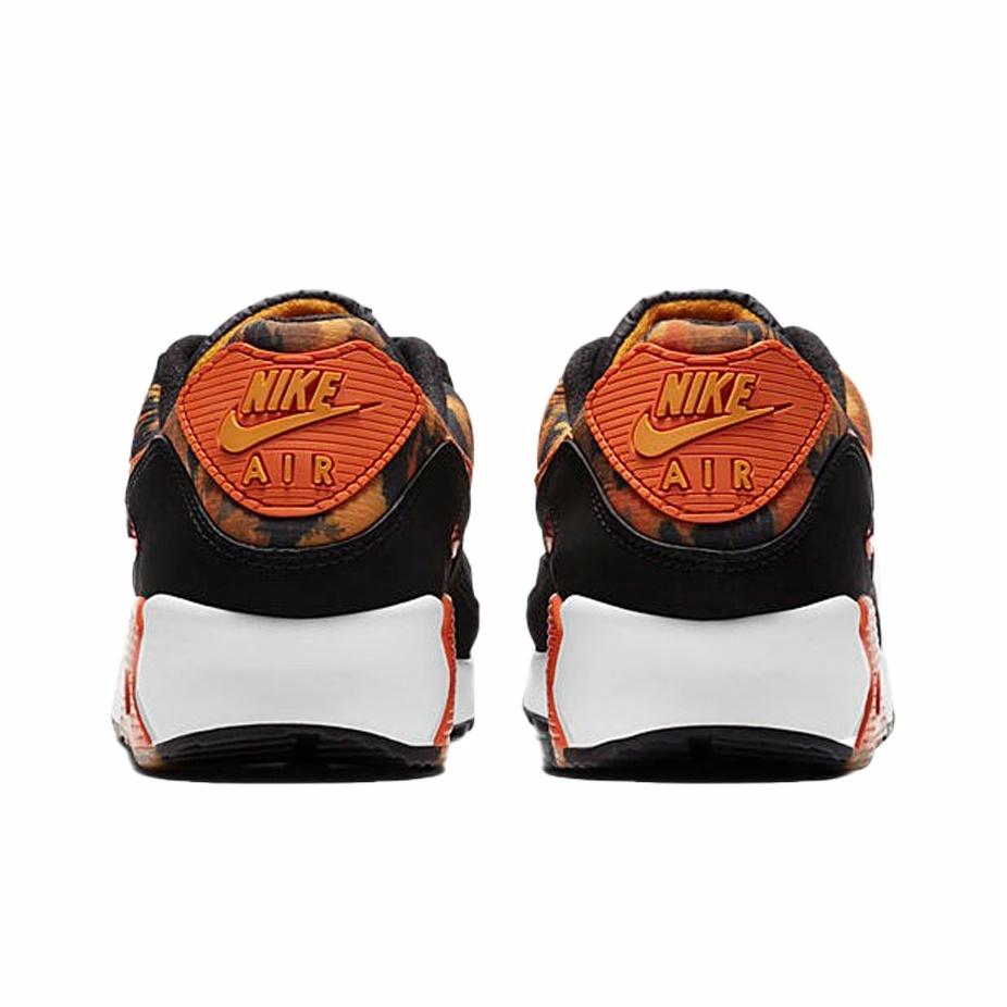 Nike Air Max 90 Starfish Orange Camo - вид сзади
