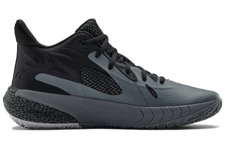 Under Armour HOVR Havoc 3 Pitch Grey Black - вид с внутренней стороны