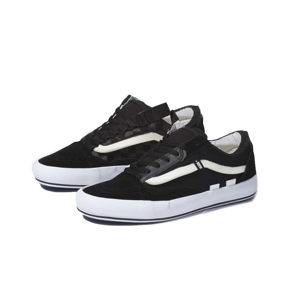 Vans Old Skool SK8-Low Black White - вид с внутренней стороны
