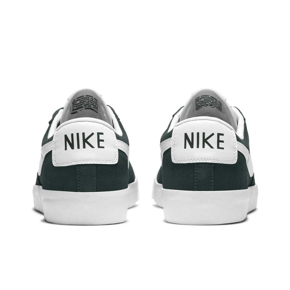 Nike Blazer Low Pro Green - вид сзади