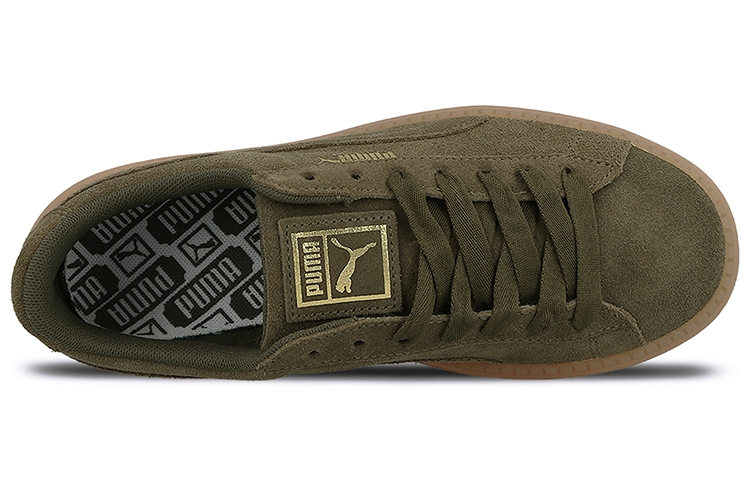 Puma Suede Platform Trace 'Olive Night' - подошва