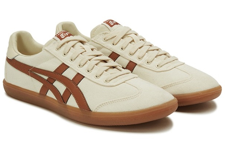 Onitsuka Tiger Tokuten White Brown - вид с внутренней стороны