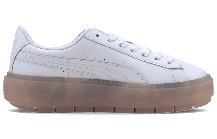 Puma Platform Trace White - вид с внутренней стороны