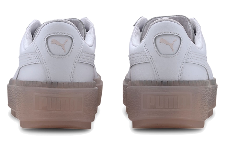Puma Platform Trace White - вид сзади