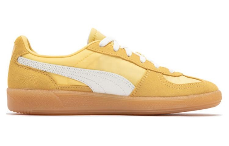 Puma Palermo Light Yellow/White/Gold - вид с внутренней стороны