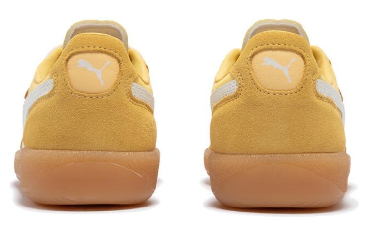 Puma Palermo Light Yellow/White/Gold - вид сзади