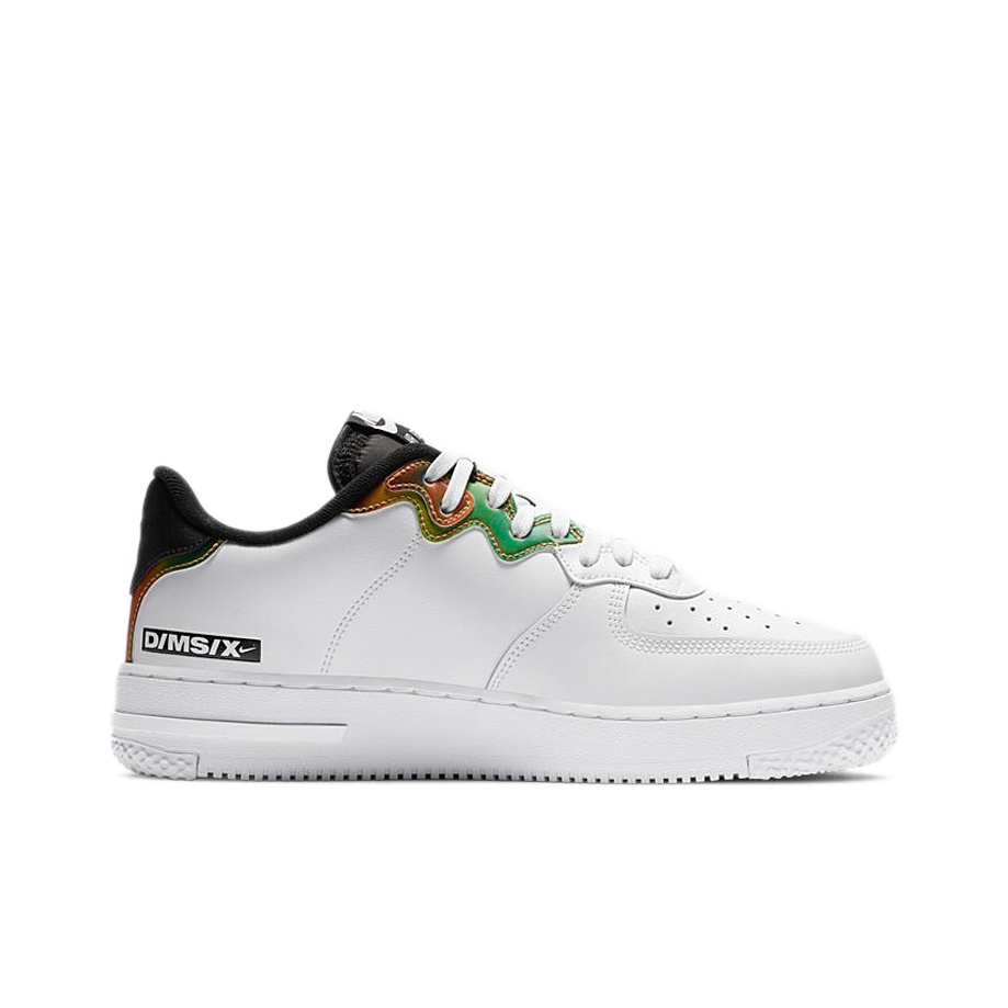 Nike Air Force 1 React White Iridescent - вид с внутренней стороны