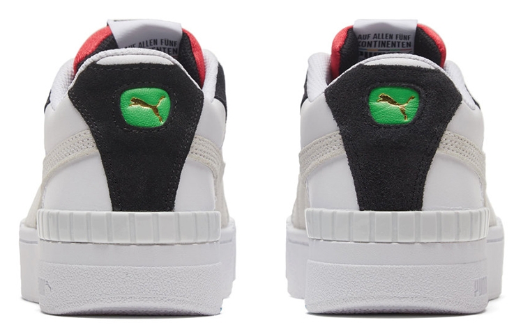 Puma Cali Series White, Black, Red - вид сзади