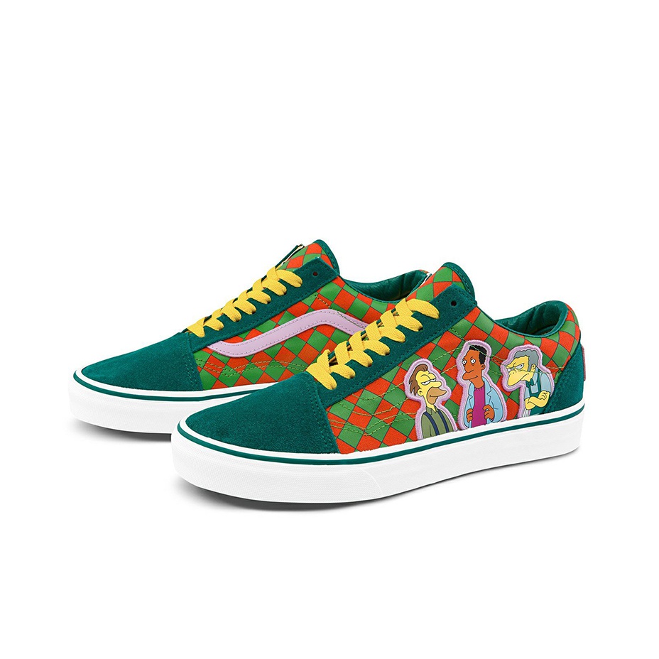 The Simpsons/ x Vans Old Skool - вид с внутренней стороны