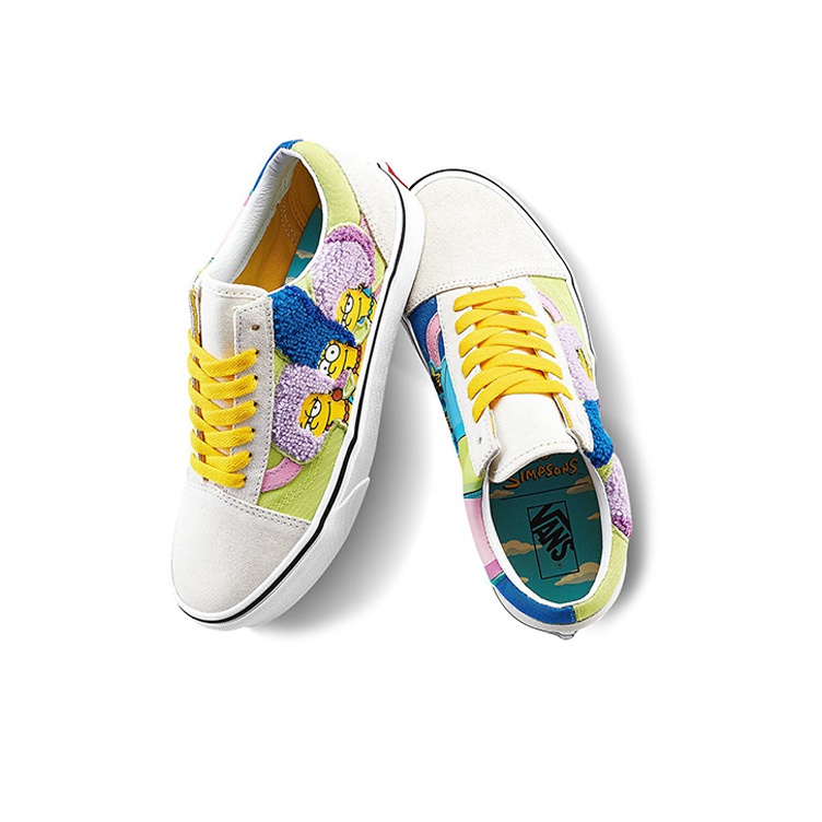 The Simpsons/ x Vans Old Skool - вид сзади