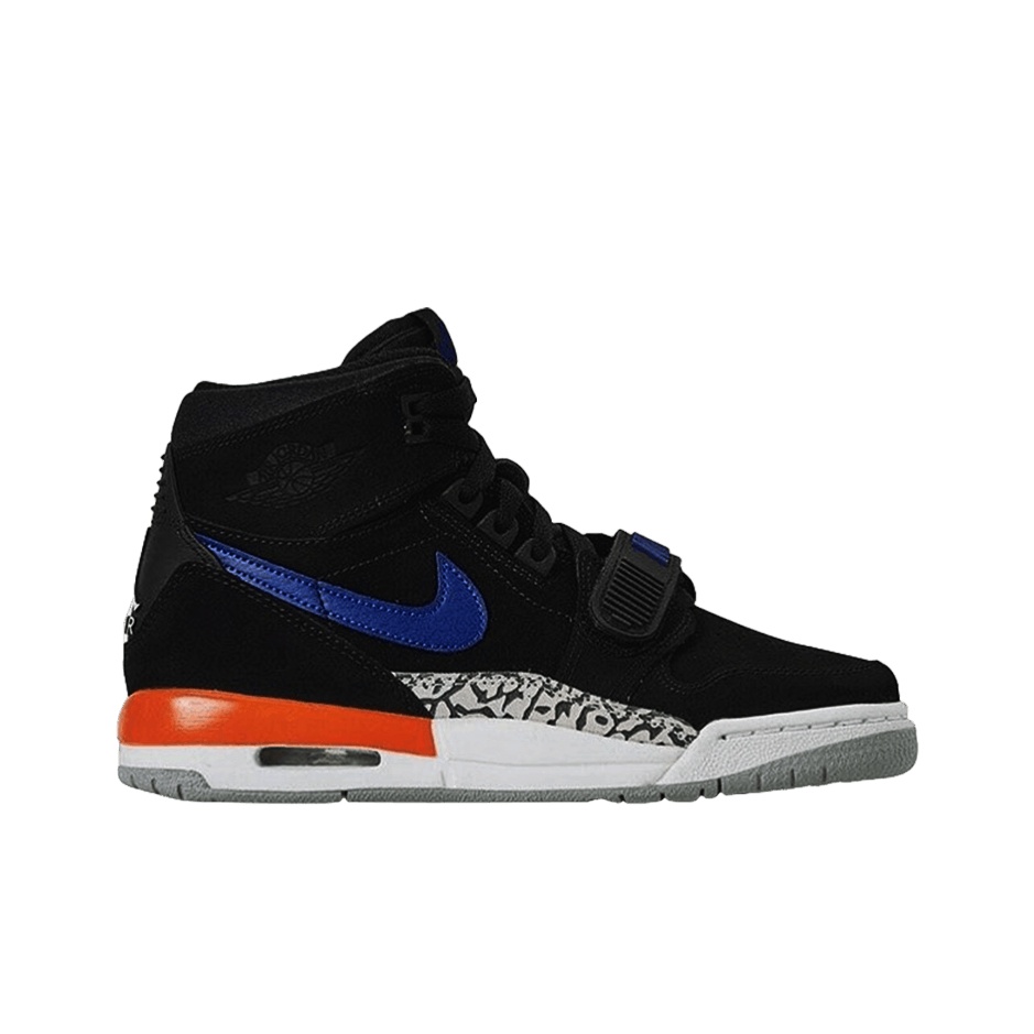 Jordan Legacy 312 "Knicks" - вид с внутренней стороны