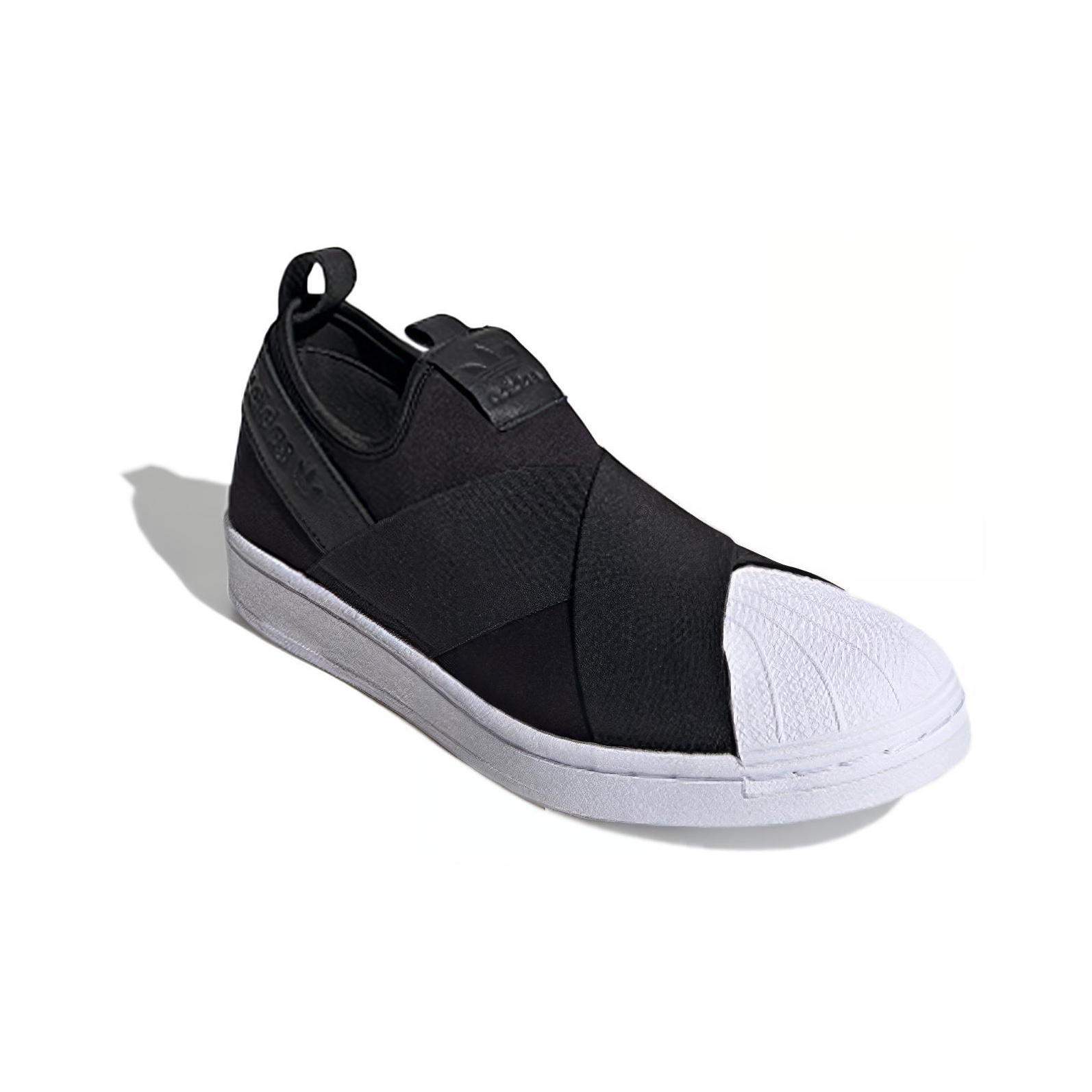adidas originals Superstar Slip On Core Black - rear view