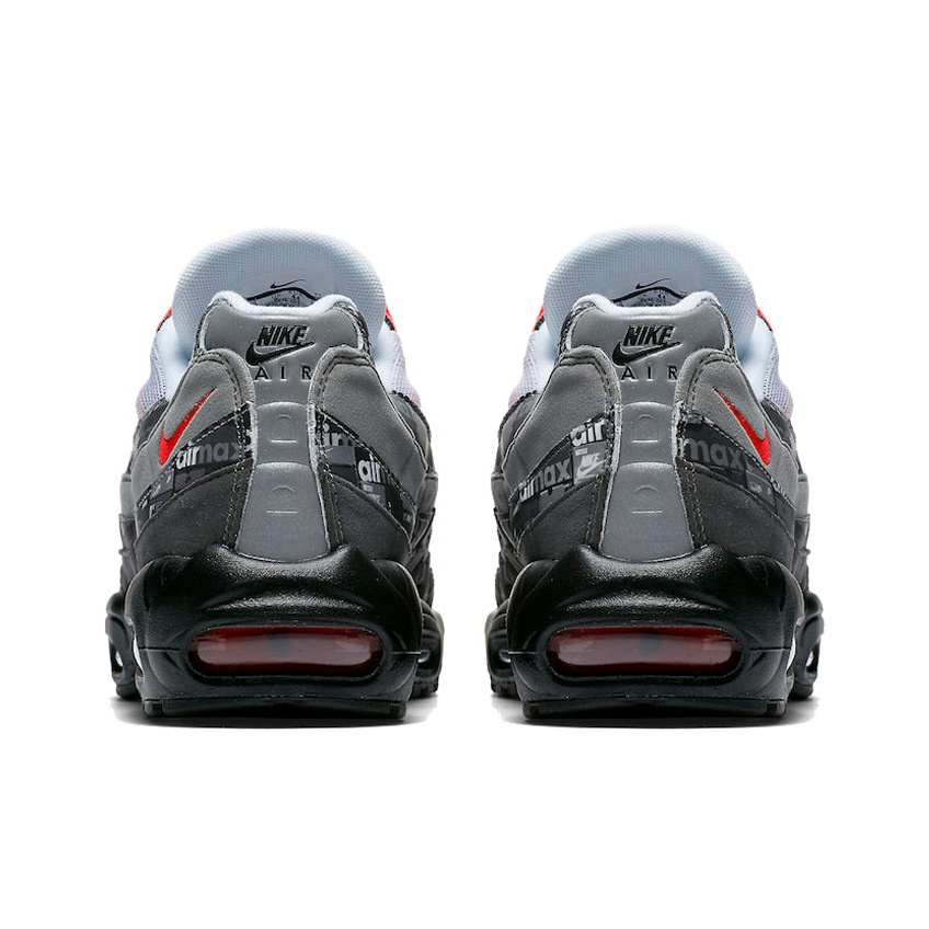 Atmos x Nike Air Max 95 We Love Nike (Bright Crimson) - sole