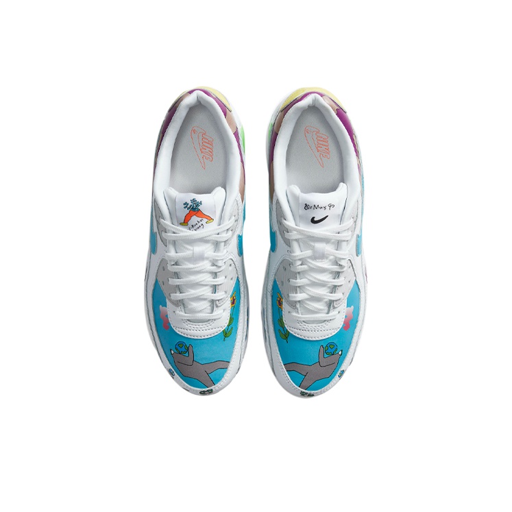Ruohan Wang x Nike Air Max 90 - вид сзади