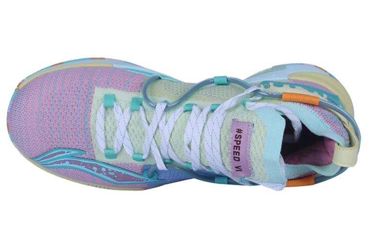 Li-Ning Speed 6 Blue - вид сзади