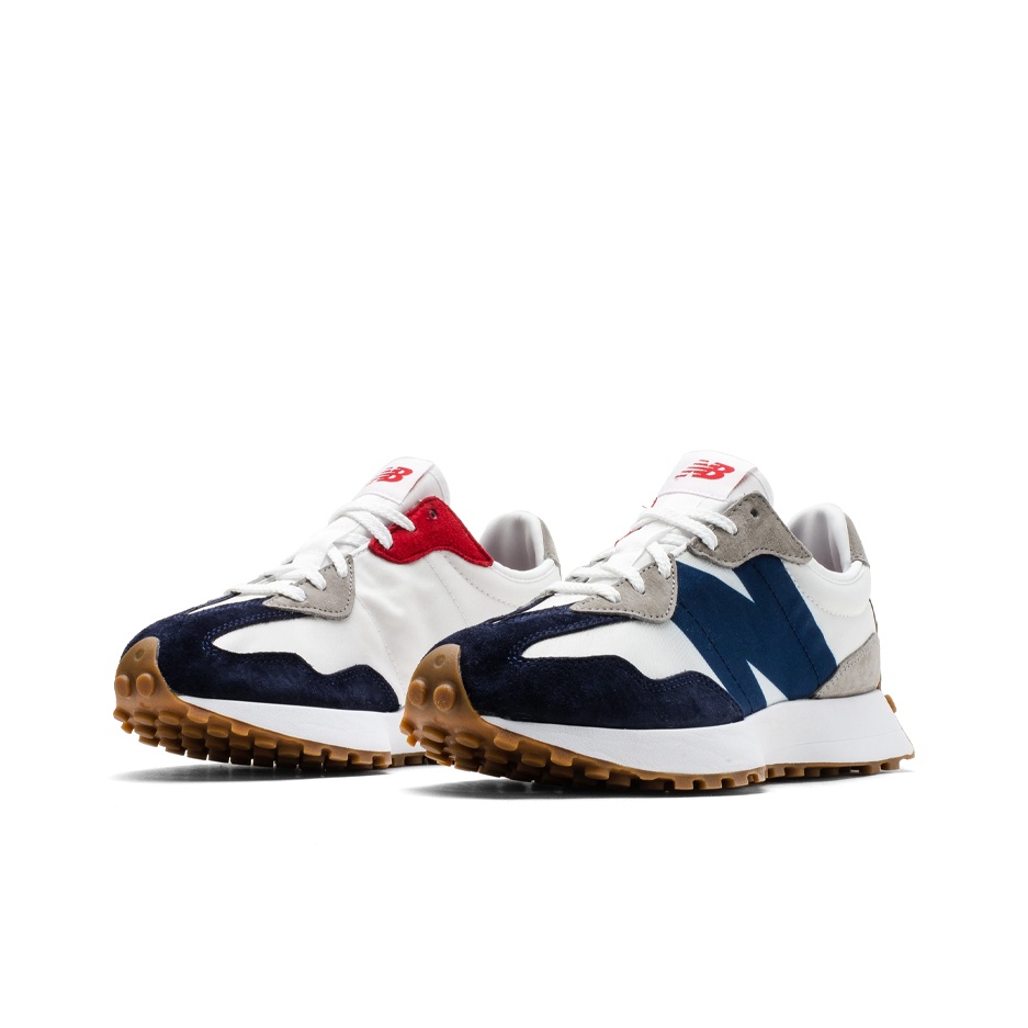 New Balance MS327 White/Red (полнота: D) - вид с внутренней стороны
