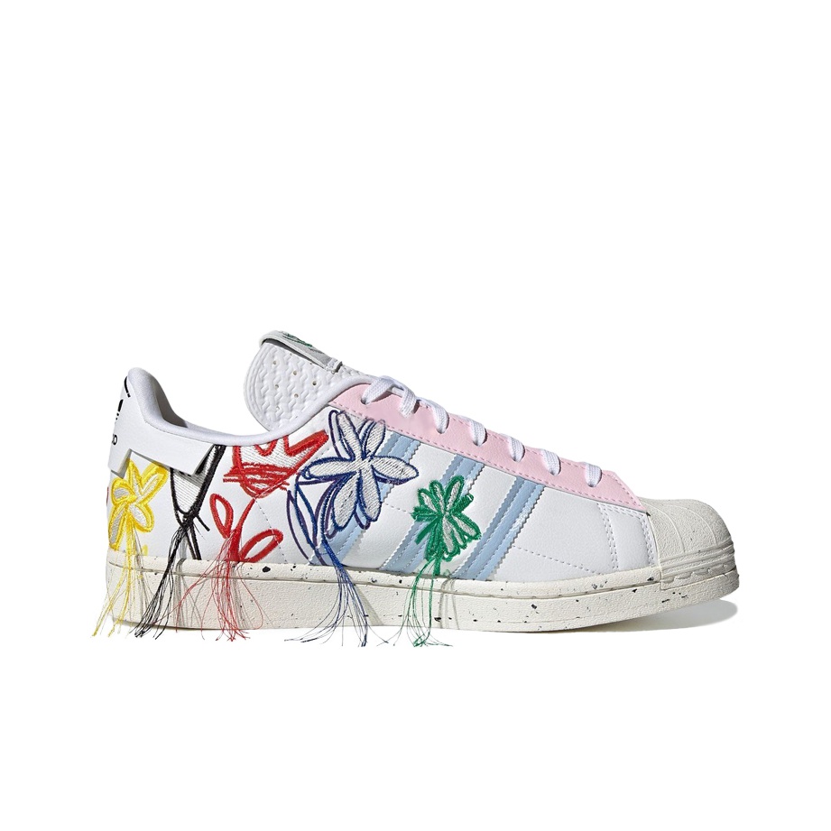 Sean Wotherspoon x adidas originals Superstar "Super Earth" - вид с внутренней стороны