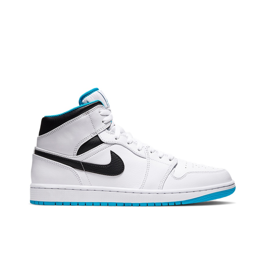 Jordan Air Jordan 1 Mid "Laser Blue" - вид с внутренней стороны