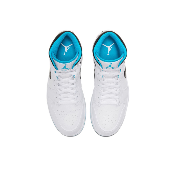 Jordan Air Jordan 1 Mid "Laser Blue" - вид сзади