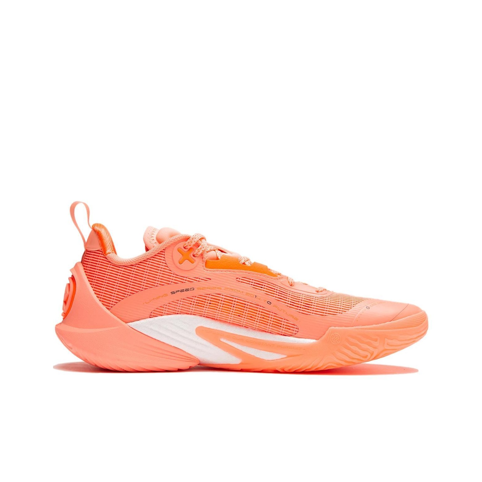Li-Ning Speed 10 Orange - вид с внутренней стороны