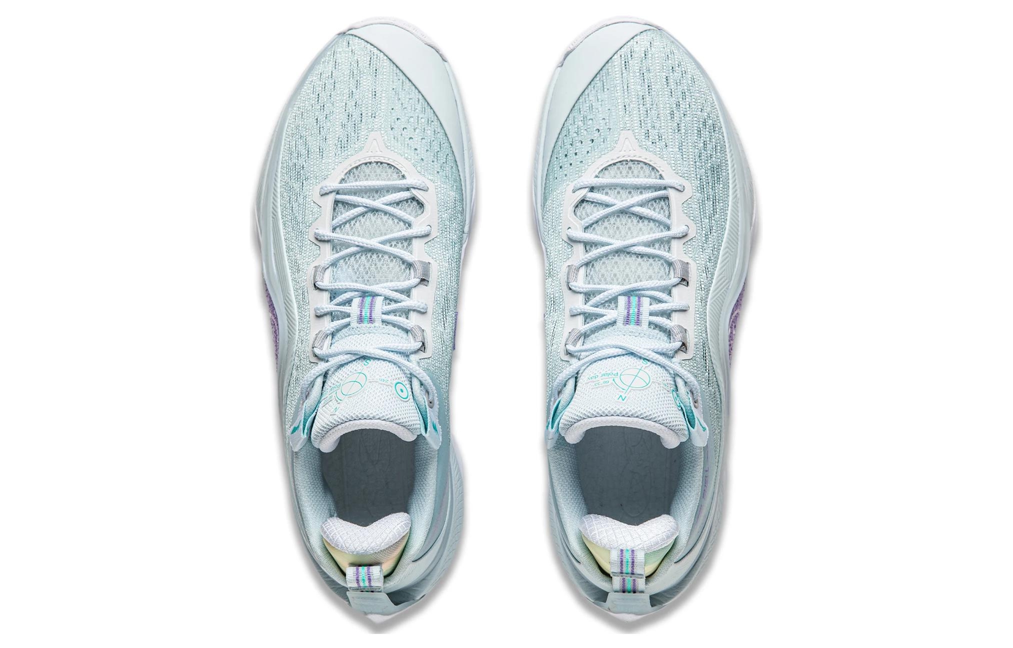Li-Ning Shadow 5 V2 Light Blue White - вид сзади