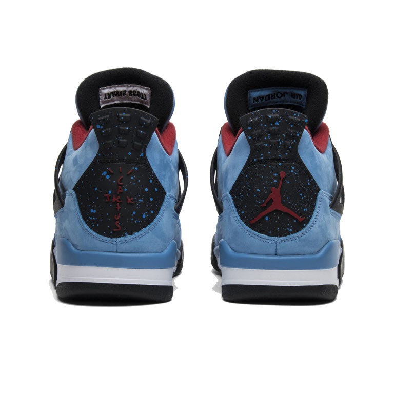 Travis Scott Cactus Jack x Jordan Air Jordan 4 - вид сзади