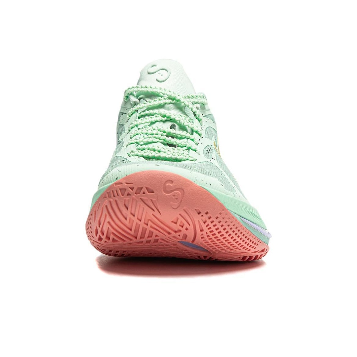Li-Ning Sonic 12 'Green Orange' - вид сзади