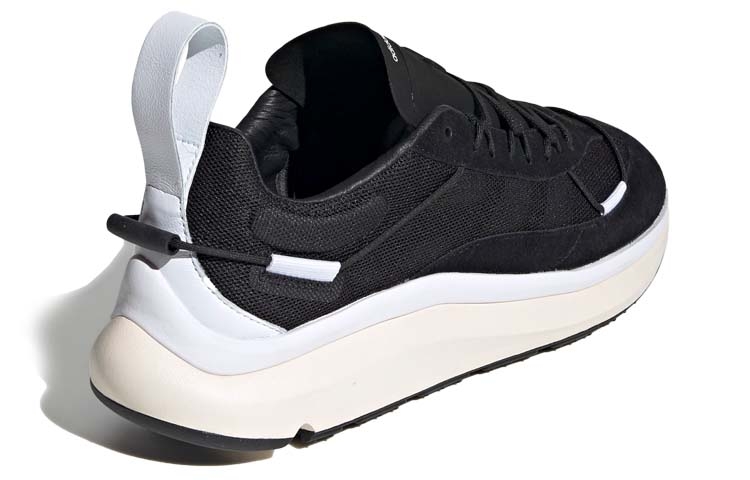 Y-3 Shiku Run Black - вид сзади