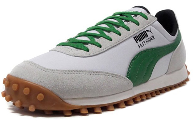 Puma Fast Rider White Classic Green - вид с внутренней стороны