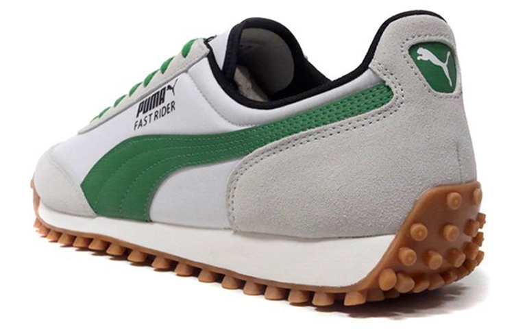Puma Fast Rider White Classic Green - вид спереди