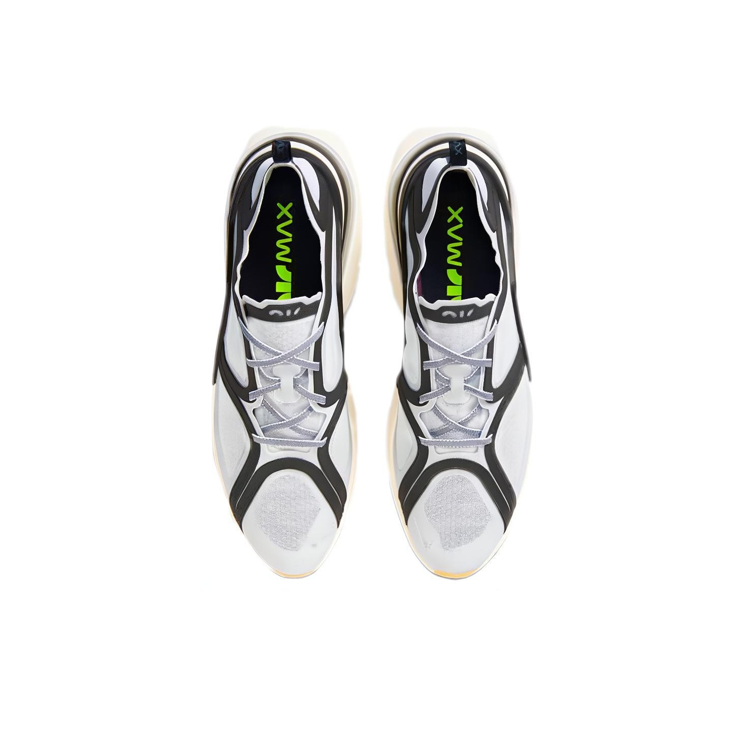 Nike Air Max 270 XX White/Pale Ivory/Gum Medium Brown/Black - вид сзади