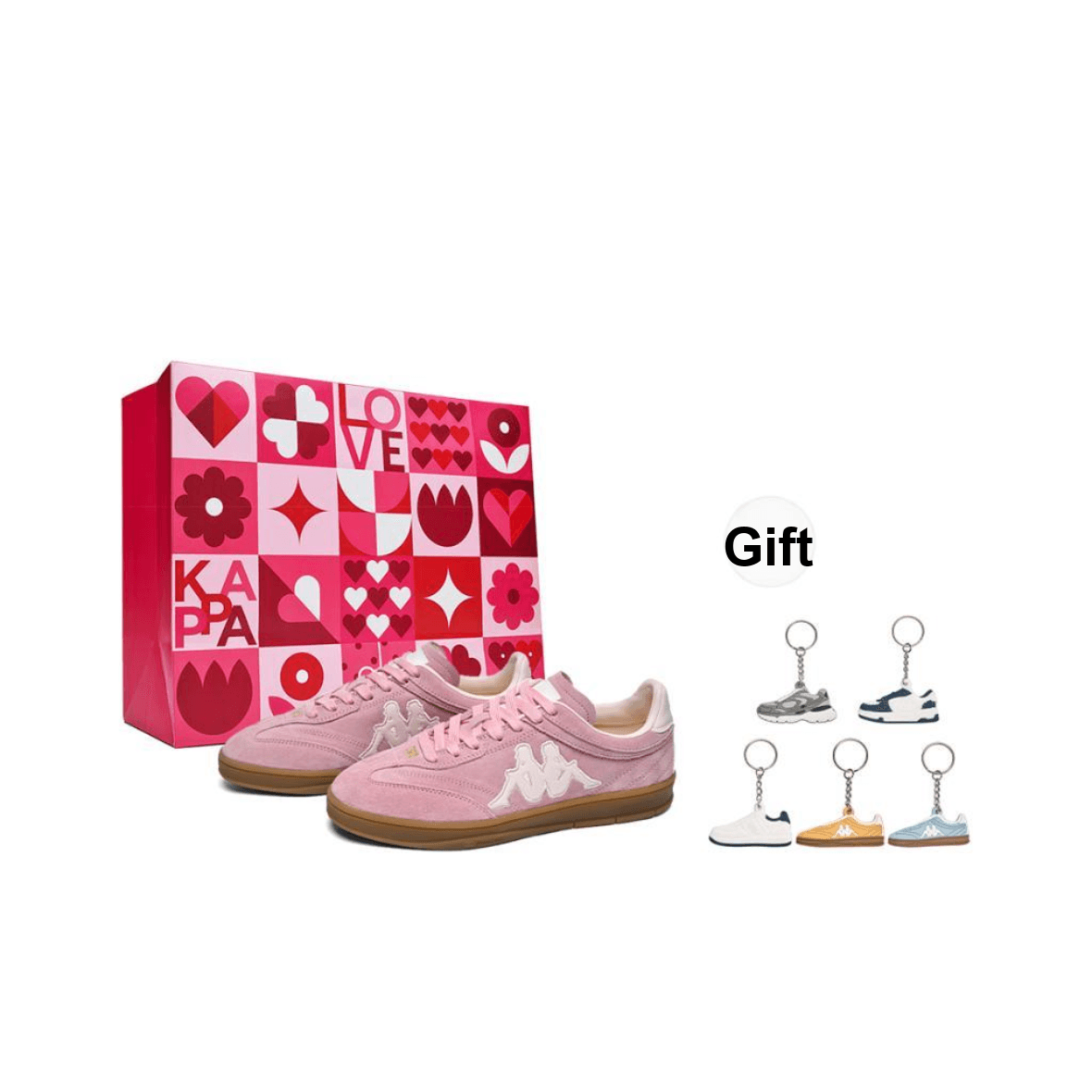 Kappa Tifo Back to Back German Army Trainers Pink - вид 10