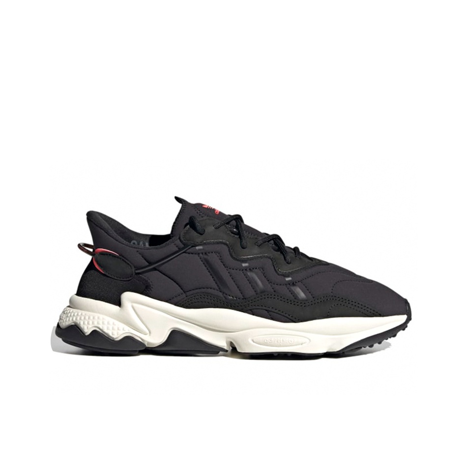 adidas originals Ozweego Black Signal Pink - вид с внутренней стороны