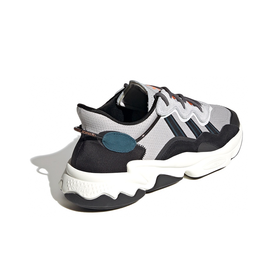 adidas originals Ozweego Grey Utility Green - вид сзади