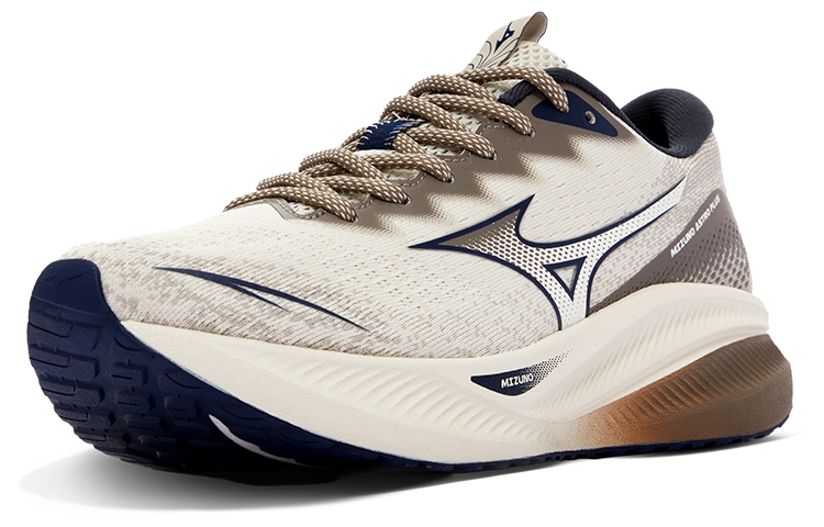 Mizuno Astro Plus 'Off White Brown' - вид с внутренней стороны